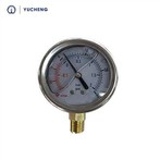 Tlakoměr oleje plněného kapalinou