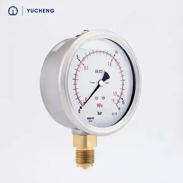 dual scale pressure gauge liquid