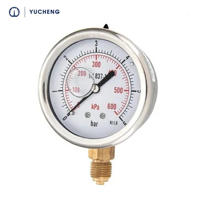 Glycerin pressure gauge