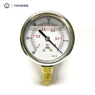 Capsule Sensing Pressure Gauge